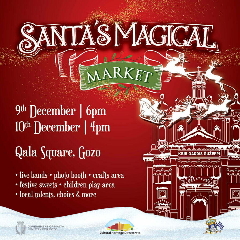 Santa’s Magical Market - Events In Gozo - Islandofgozo.org