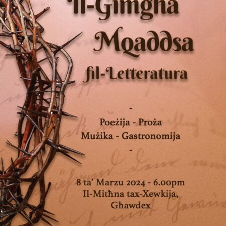 Holy Week in Literature – Il-Ġimgħa Mqaddsa fil-Letteratura