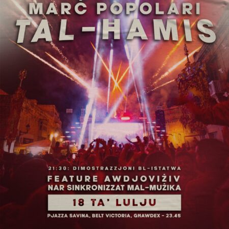 Marċ Popolari Tal-Ħamis – St. George’s Feast