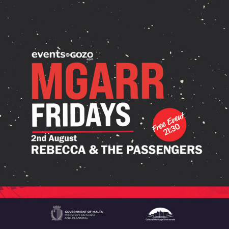 Mġarr Fridays – Rebecca & The Passengers