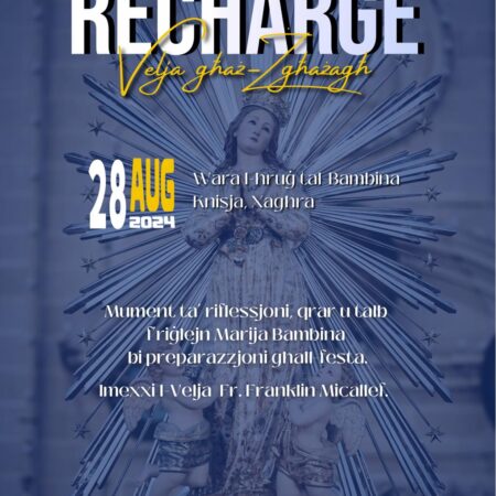 Recharge – Velja Taż-Żgħażagħ – Xagħra Feast