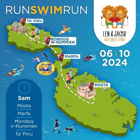 The 2024 Len and Jacob Challenge and Fundraiser – Run Swim Run