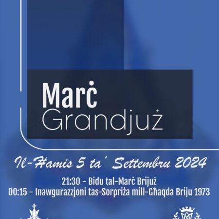 Marċ Grandjuż Tat-Tieni Jum Tat-Tridu – Xagħra Feast