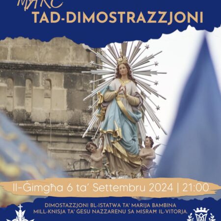 Marċ Tad-Dimostrazzjoni – Xagħra Feast