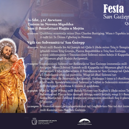 Festa San Ġuzepp – Tmiem In-Novena Mqaddsa