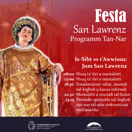 Programm Tan-Nar – Jum San Lawrenz