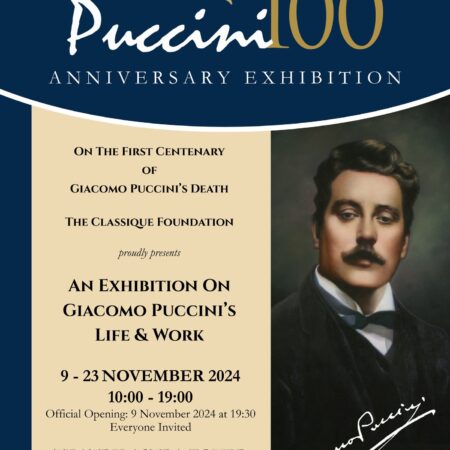 Puccini 100 – Anniversary Exhibition