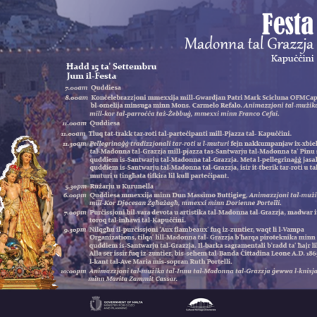 Madonna Tal-Grazzja – Jum Il-Festa