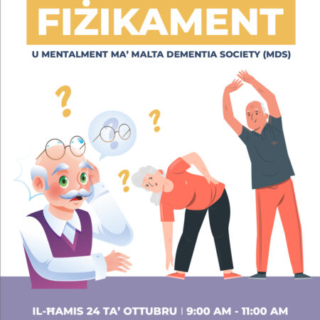 Get Physically Fit and Mentally Active With The Malta Dementia Society (MDS)