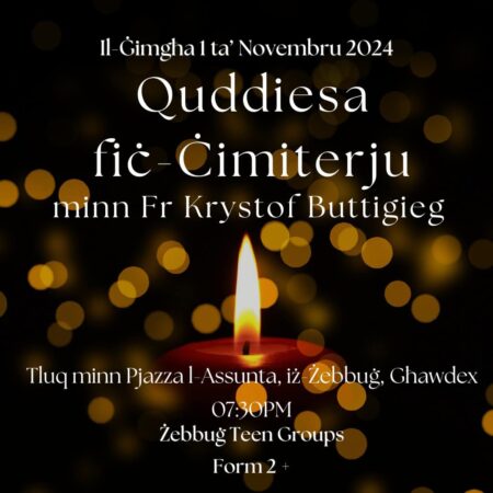 Quddiesa Fiċ-Ċimiterju – Żebbuġ