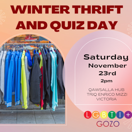 Winter Thrift and Quiz Day