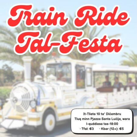 Train Ride Tal-Festa – Santa Luċija