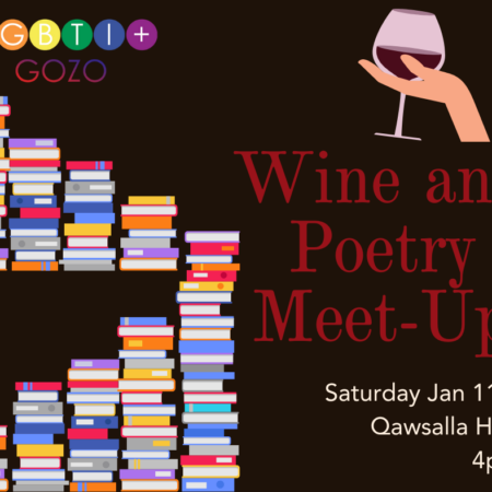 Wine and Poetry Meet Up with LGBTI+ Gozo